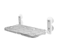 Amosfun Hamaca Plegable para Ventana de Gatos Grandes con Efecto Luminoso, Asiento Cómodo y Acolchado sin Cables, Cama para Gatos Interior Adecuado para Alféizares y Descanso Nocturno