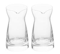 Amosfun Jarras de Vidrio para Crema y Salsa 80 Ml Paquete de 2 Frascos Pequeños Ideales para Cocina y Bar