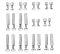 Amosfun Juego De 6 Tornillos para Marcos de Fotos Clips de Montaje Resistente para Sostenimiento Marcos Acrílicos Hardware de Fijación para Decoración Casa y Oficina