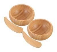Amosfun Kit de 2 Cuencos de Herramienta para Cuidado Facial Profesional y Uso para Mezclar Faciales con Diseño Único y Componentes Activos