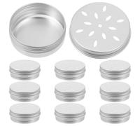 Amosfun Kit de Entrenamiento de Perros 10 Piezas de Estuches de Aluminio para Olfato, Herramienta para Mejorar Habilidades Naturales y Aliviar Presión Emocional en Adiestramiento