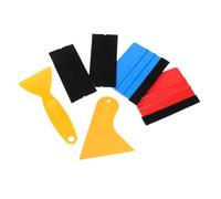 Amosfun Kit Herramientas Vinilo para Coche Espátulas con Borde de Fieltro Protección Superficie y Ligeras para Instalación y Retoque Pintura Automotriz
