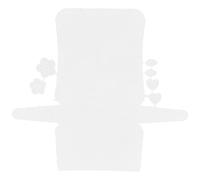 Amosfun Láminas de Malla Plástica para Manualidades Diy, Lienzo Plástico para Coser Bolsas, Tamaño Grande Bag-18, Superficie Lisa, Suministro para Hacer Bolsos de Ganchillo y Bordado