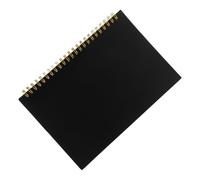 Amosfun Libro de Contabilidad Horizontal con Hojas Rayadas, Tapa Pp Resistente, Cuaderno de Seguimiento de Gastos y Presupuesto para Oficina, Almacén y Gestión Financiera Diaria