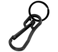 Amosfun Llavero de Acero Inoxidable Resistente y Ligero Diseño Simple para Llaves, Adecuado para Hombres y Mujeres Ocasión Especial
