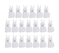 Amosfun Luces de Cadena LED 20 Adornos de Conejito para Decoración Interior y Exterior, Luz de Noche para Ñiño y Guardería, Decoración Festiva para Dormitorio y Jardín