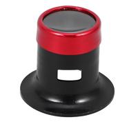 Amosfun Lupa de Cabeza 10x para Joyero y Reparación de Relojes, Lente de Vidrio Óptico Pequeña y Ligera, Herramienta Artesanal Manos Libres para Inspección y Mantenimiento de Joyas