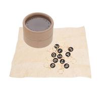 Amosfun Marcadores de Puntos Numéricos de Aleación Negros, 10 Piezas, Anillos para Tejer y Crochet, Accesorios para Gestión Precisa de Puntadas en Proyectos de Tejido y Costura