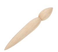 Amosfun Mazo para Cerámica de Madera Lisa 1 Cm Aprox, Herramienta para Modelado y Escultura de Arcilla, Portátil y Multiusos para Manualidades de Alfarería y Bricolaje