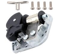 Amosfun Mecanismo de Caja Musical de Cuerda Movimiento de Relojería en Abs y Hierro, Repuesto para Caja de Música DIY, Duración 3-4 Minutos, Accesorios para Reproducción Melodía Clara