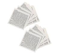 Amosfun Mezuzá para Puerta Pergamino Bíblico 40 Unidades, Rollos de Mezuzá Judíos Tradicionales para Decoración del Hogar y Regalos de Janucá, Símbolo de Fe y Protección Kosher