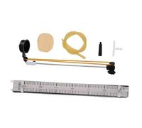 Amosfun Micro Manómetro de Presión Líquida Tubo U Medidor Preciso para Experimentos Físicos Escolares Kit Seguro y Práctico para Medición de Pequeñas Presiones