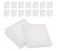 Amosfun Mini Lienzos de Pintura 5x5 Cm 20 Piezas Bastidores de Lienzo de Algodón Pequeños para Pintar DIY para Arte y Decoración del Hogar Aptos Adultos