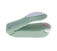 Amosfun Mini Selladora de Bolsas Portátil Batería Máquina de Térmico de Mano Verde para Mantener Frescos Snacks y Comidas Instantáneas Compacto
