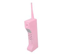 Amosfun Modelo de Gran Hermano Teléfono Móvil Retro Decoración de Escritorio para Adornos de Hierro Escenario Vitrina de Colección