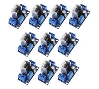 Amosfun Módulo Regulador de Voltaje Ajustable Placa Metálica Conversión y Regulación Precisa Lm317 10 Piezas para Proyectos DIY y Alimentación Automotriz