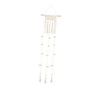 Amosfun Organizador de Fotos Colgante Macramé con Pinzas para Pared Soporte Decorativo para Tarjetas y Collage Rústico para Hogar con Clips