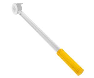 Amosfun Palanca para Abrir Ventanas en Forma 0.4 M, Varilla Telescópica de Aleación Gris Yaoye, Gancho Antideslizante, Barra Extensible para Persianas y Cortinas, Accesorio Práctico