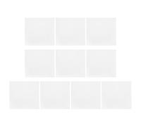 Amosfun Papel de Fibra Cerámica Ignífugo para Horno Microondas, Lámina Aislante de Alta Temperatura 305x280mm, 10 Piezas para Fusión de Vidrio y Manualidades DIY