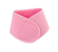 Amosfun parches de gel de aceite esencial skincare skin care cojín cervical envoltura de gel hidratante para el cuello correa para el cuidado del cuello parches en el poliéster rosa