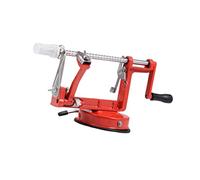 Amosfun Peladora de Manzanas Multifuncional Manual Aleación de Aluminio y Acero Inoxidable Base de Succión Estable para Uso Doméstico y Cocina