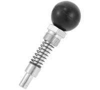 Amosfun Perilla de Pasador de Tiro Negra Resorte, Pasador Sintético M20*10l110mm, Accesorio Ajustable para Máquinas de Fitness y Equipos de Gimnasio, Repuesto para Ejercicios de Fuerza