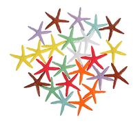 Amosfun Piezas De Decoración De Resina para Peceras Estrellas De Mar Decorativas para Acuario Decoraciones De Simulación Creativa Estrellas De Mar De Imitación De Resina Adorables