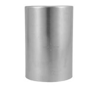 Amosfun Porta Palillos De Acero Inoxidable Recipiente Redondo con Tapa Vaso De Café Vasos con Tapas y Pajitas Contenedores De Cafe Recipiente con Tapa Soporte para Cubiertos Porta Cuchara