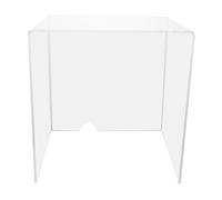 Amosfun Protector Antiviento para Báscula Electrónica de Acrílico Transparente 3 Mm 200x200x200 Mm Cubierta Protectora a Prueba de Polvo para Básculas Digitales Laboratorio