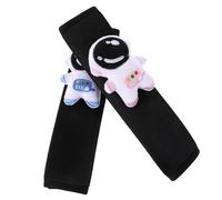 Amosfun Protectores de Hombros para Almohadillas Suaves de Peluche para Cinturón de Accesorios de Decoración para Patrón de Dibujos Animados Cómodas para Uso Diario o Viajes