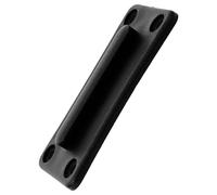 Amosfun Receptor de Pared para Correa Retráctil Soporte Cuadrado, Accesorio para Cinturón de Seguridad en Uso Comercial, Material Duradero, Compatible Control de Multitudes