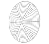 Amosfun Rejilla para Conservas de Acero Inoxidable, Estable, Bandeja de Vapor Redonda Plata, Diseño Hueco, Filtra el Exceso de Agua, para Pescado y Tamales, Cocina y Ollas Sopera