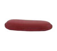 Amosfun reposabrazos de la puerta del coche almohadilla espuma Conduciendo soporte para las rodillas rodillera cojín de coche suministros de coche Cuero de microfibra rojo