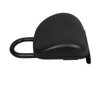 Amosfun Respaldo Trasero Ajustable para Motocicleta con Cojín de Esponja Extraíble Soporte Ergonómico para Asiento de Pasajero Compatible con Motos y Bicicletas Eléctricas Fácil