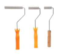 Amosfun Rodillo de Aluminio para Eliminar Burbujas en Resina, Set de 3 Piezas Fácil Limpieza, Herramienta Adecuado para Laminado y Manualidades Varios estilos