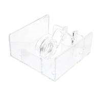 Amosfun Servilletero Acrílico Transparente Cuadrado para Papel, Dispensador Multifunción sin Taladro, Caja de Almacenamiento para Servilletas en Hogar, Restaurante y Oficina