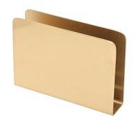 Amosfun Servilletero Vertical de Acero Inoxidable Triángulo, Soporte para Servilletas Cuadrado, Dispensador para Mesa de Restaurante, Bar y Cocina, Base Estable y Diseño Compacto