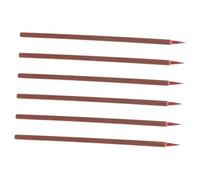 Amosfun Set de 6 Pinceles de Caligrafía de Madera para Principiantes Buena Absorción de Tinta y Escritura, Adecuado para Pintura Acuarela y Obsequio