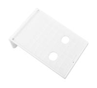 Amosfun Shaped Price Tag Holder Plastic Display Stand For Desktop Menu And Price Tags Lightweight Compact Sign Holder For Restaurants Offices Trade Shows Schools