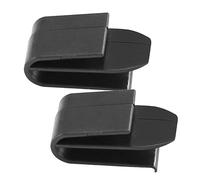 Amosfun Soporte de Aromaterapia para Salida de Aire de Coche Clips de Ventilación para Coche 2 Piezas Accesorios de Decoración Instalación Compatible con Aire Acondicionado