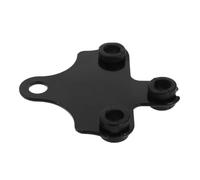 Amosfun Soporte de Fijación para Odómetro de Motocicleta Negro | Metal Resistente Corrosión, Fácil Instalación y Menor Vibración, para Manillar y Relojes del Tablero