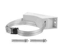 Amosfun Soporte de Pared para Tanque de Gas Tornillos y Cinturón de Seguridad Ajustable Adecuado para Almacenamiento Doméstico y Garajes