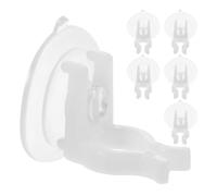 Amosfun Soporte De Ventana Eléctrico con Ventosas Clips para Velas Led Montaje Sin Herramientas Plástico Cónico