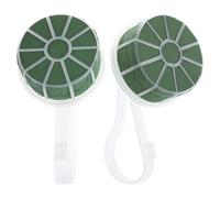 Amosfun Soporte para Ramo de Novia 2 Pcs Pequeño Barro, Asa Floral Nupcial para Arreglos, Porta Ramo de Bricolaje Resistente y Ligero para Decoración de Bodas