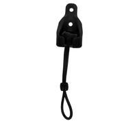 Amosfun Soporte para Riel De Cortina Hebillas De Cuerda Elástica Kit De Amarre para Cortinas Resistente Al Viento