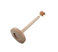 Amosfun Soporte para Toallas de Papel de Madera Base Antideslizante Estable y Diseño Vertical Moderno para Cocina y Comedor
