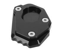 Amosfun Soporte para Trípode De Motocicleta Placa Estabilizadora Fijador De Roscas Incluido Placa para Pata De Cabra De Estacionamiento Soporte para Caballete Lateral De Motocicleta