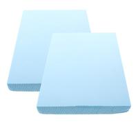Amosfun Tablero de Espuma Artesanal Azul 30x20x3 Cm 2 Piezas para Modelismo de Escenas, Lámina Ligera para Bricolaje, Maqueta de Paisaje y Manualidades Escolares