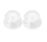 Amosfun Tapas Para Jarra De Agua Reutilizables 2 Pcs Con Filtro PláStico Resistente Para Té FríO Y Caliente Accesorios De Repuesto Dimensiones 3.03X3.03X1.57 in