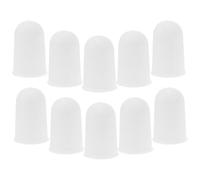 Amosfun Tapas Redondas de Plástico Resistentes al Calor para Lámparas de Alcohol y Queroseno 10 Unidades Repuesto Compatible Aparatos Experimentales y Lámparas de Aceite Cubiertas